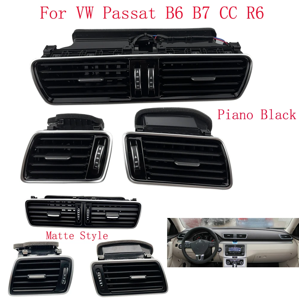 

3AD819728AVAL 3AD819701AVAL 3AD819702AVAL Piano Paint Air Conditioning Outlet Assembly Car Air Vents A/C for VW CC Passat B6 B7