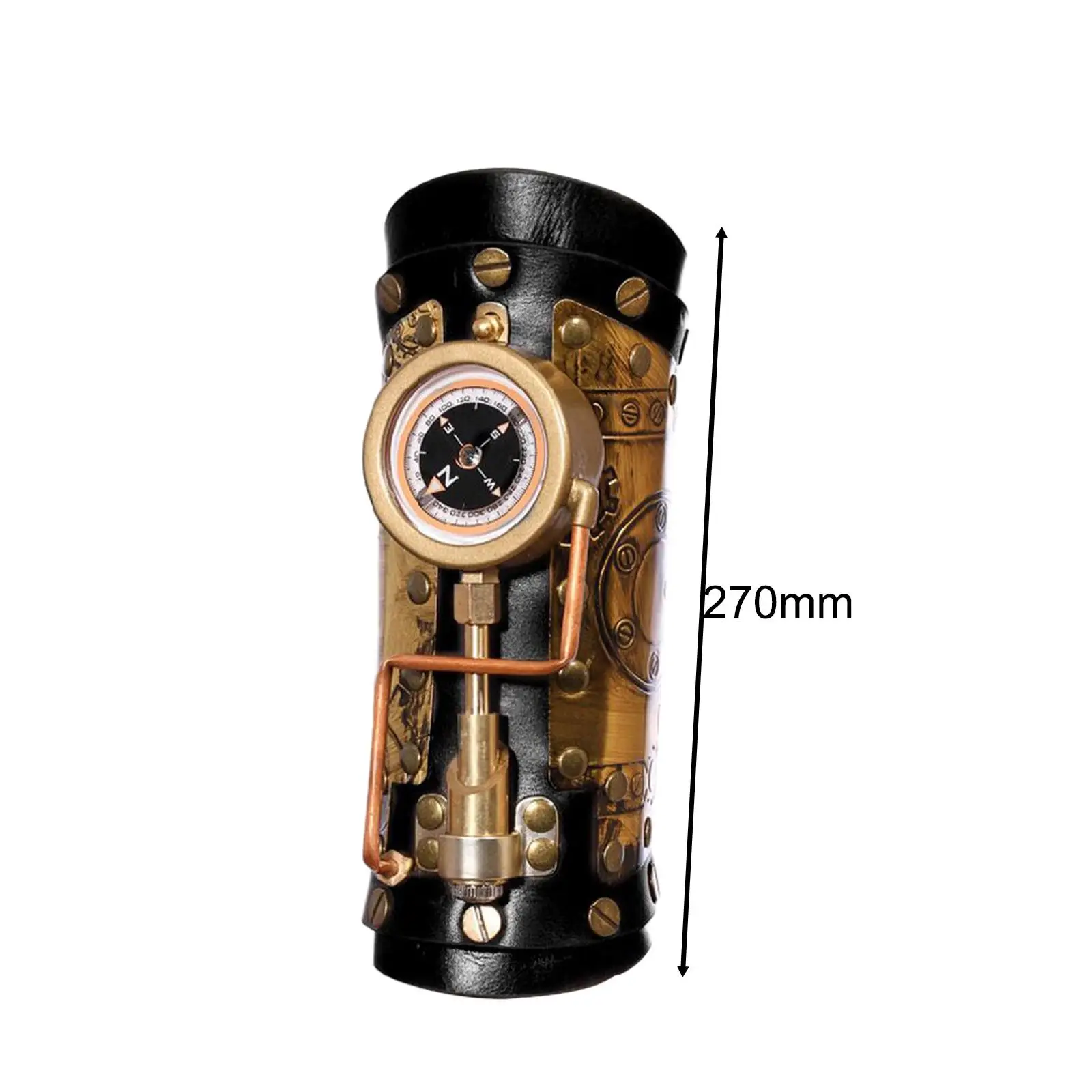 Steampunk Arm Sleeve with Compass Gear for Cosplay Carnival