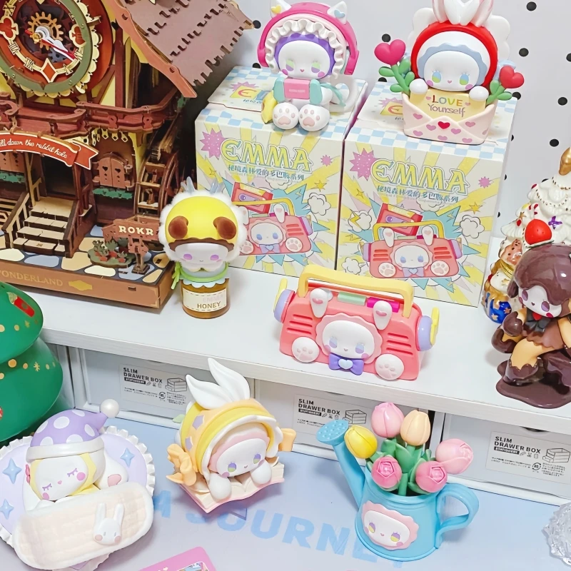 

Новая оригинальная серия Lucky Emma Secret Forest Love Dopamine, слепая коробка, модная игрушка, креативная кукла, экшн-фигурка, рождественский подарок для детей