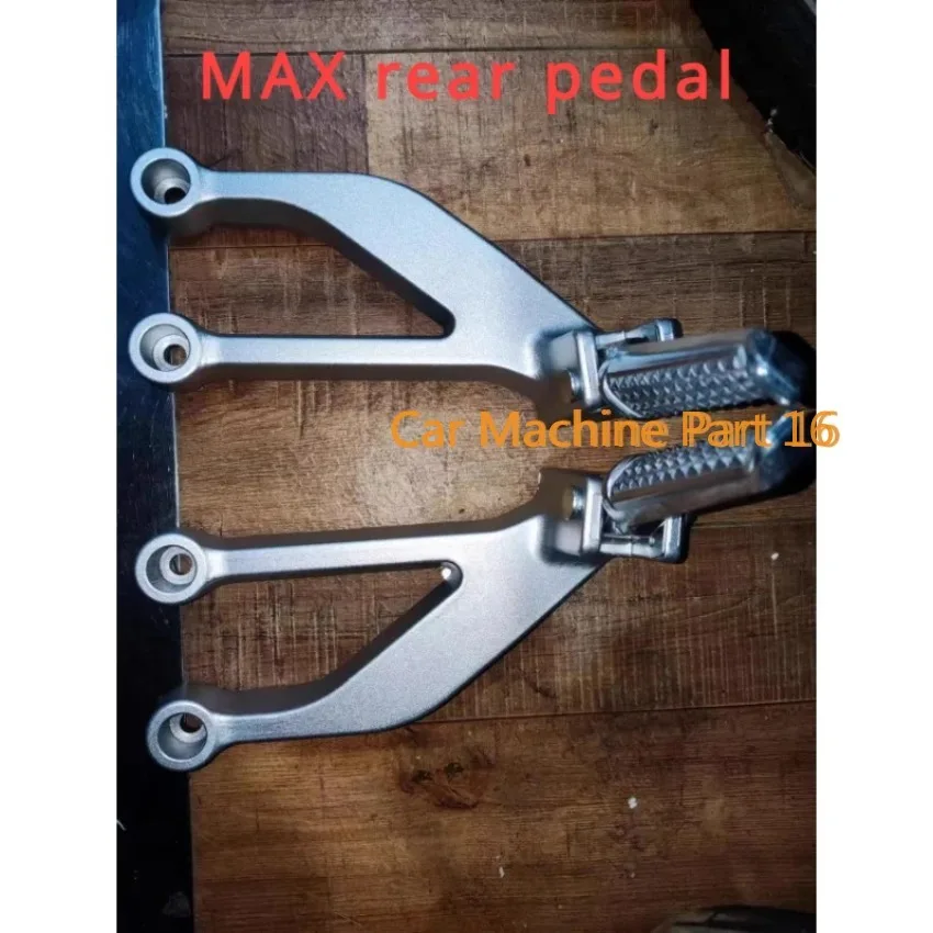 1pair For Super Soco TC MAX Original Accessories Motorcycle Pegs Original Parts Foot Rests Front or Rear Pedal Footrest