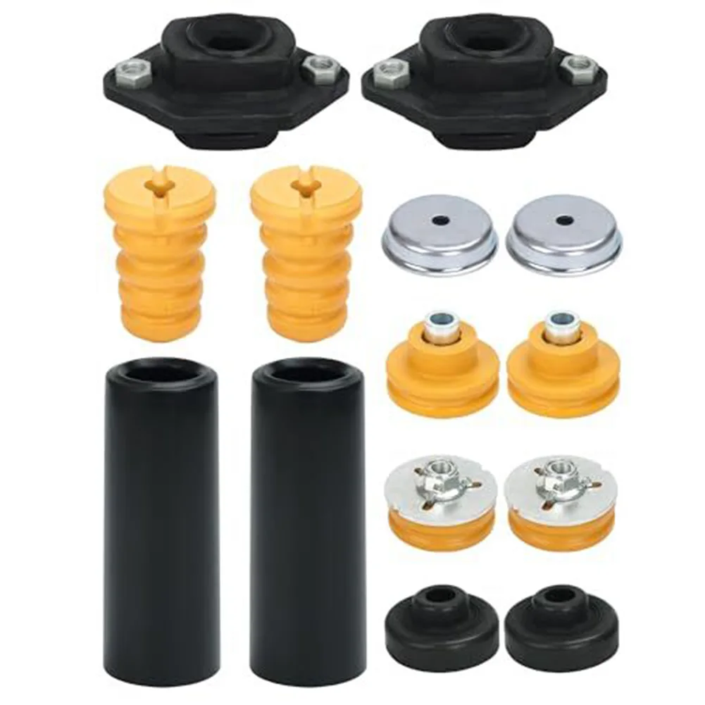 Grommet and Bump Stop Set Compatible with Rear Shocks of For BMW (E82 E92) from 2006 to 2013 Optimal Performance Assurance