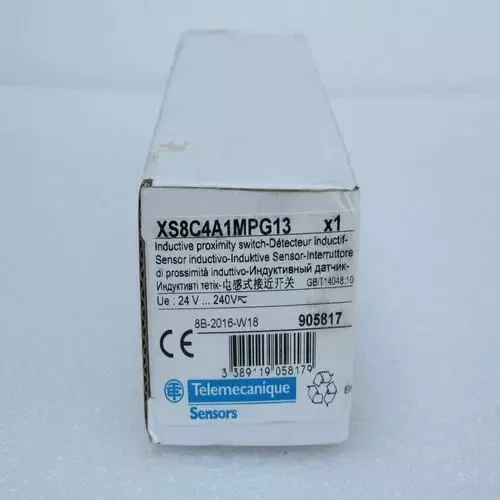 XS8C4A1MPG13 Inductive proximity sensors XS, inductive sensor XS8 40x40x117, PBT, Sn20 mm, 24...240VAC/DC, terminals