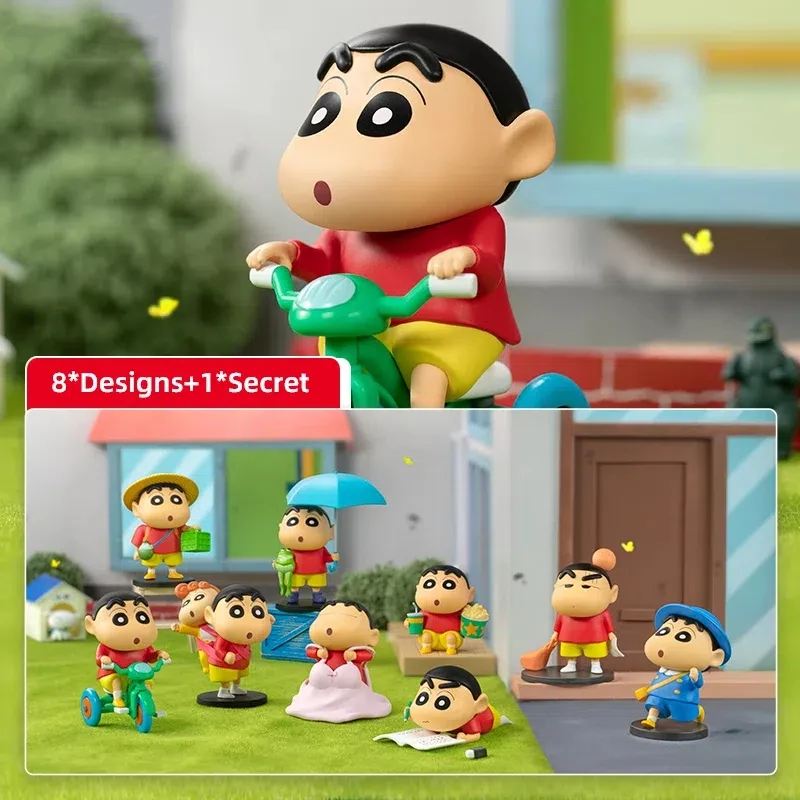 

Crayon Shin-chan ежедневная Серия 3 поколения фигурок украшения милые подарки игрушки для мальчиков и девочек кукла случайный персонаж Рабочий стол