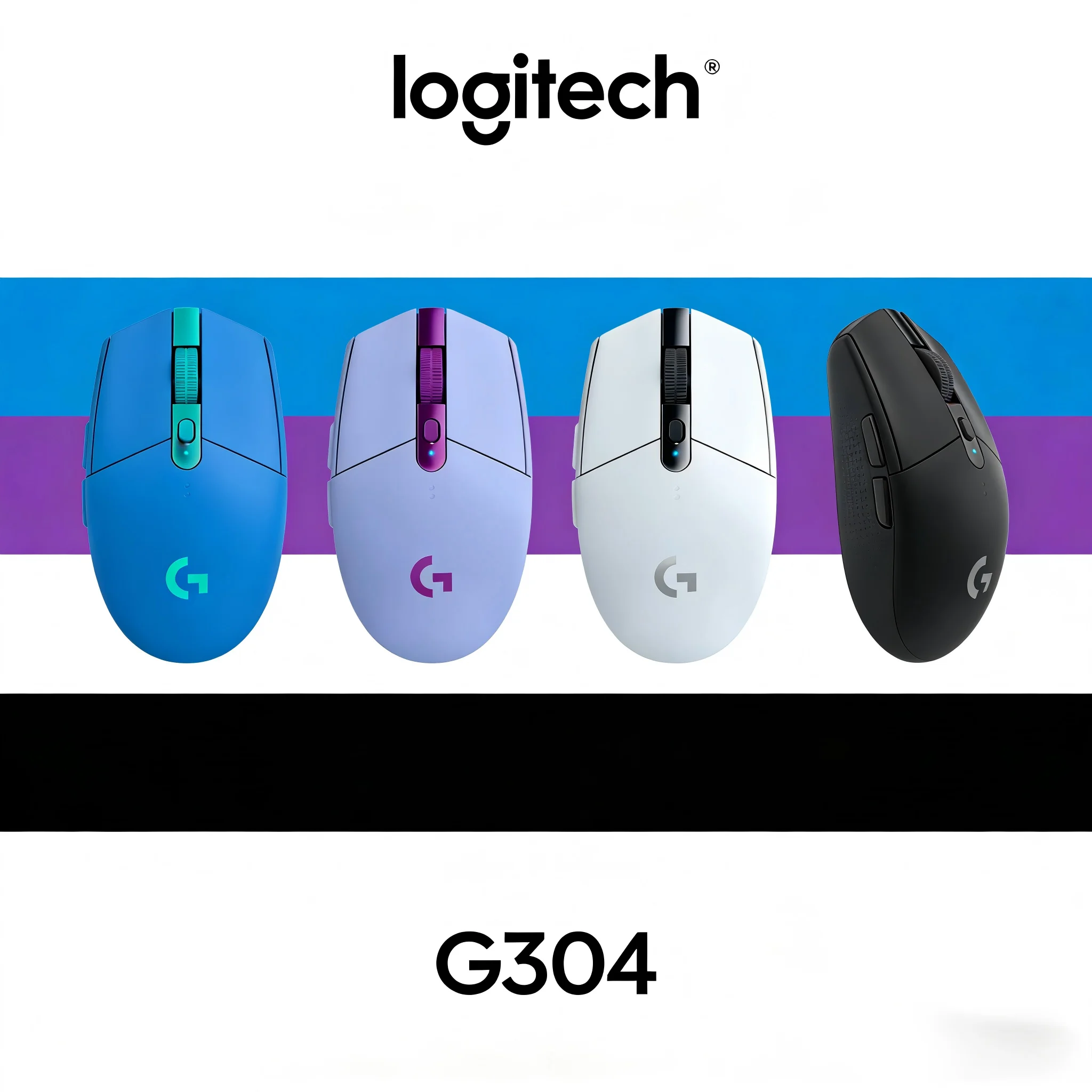 

Logitech G304 /G305 Wireless Mouse Long Battery Life Perfect for Office Work & Gaming Sessions Ergonomic Grip for Home