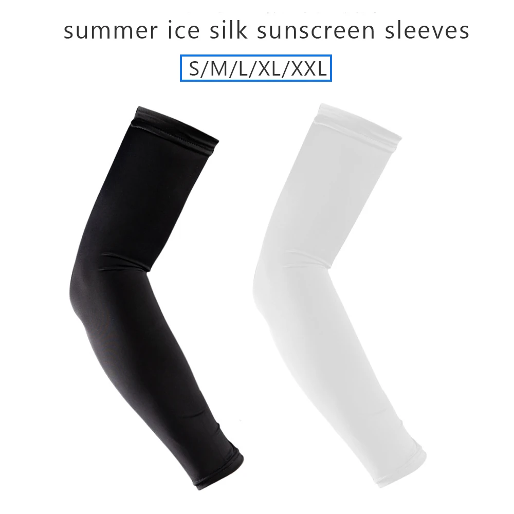 Arm Sleeves Summer Sun UV Protection Ice Cool Cycling Running Fishing Climbing Driving for Men Women Arm Cover for Men Women