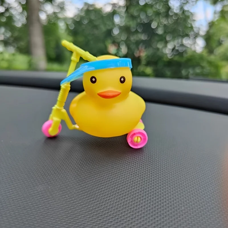 Car Rubber Duck Car Duck Decoration Dashboard Car Ornament for Car Dashboard Decoration Accessories
