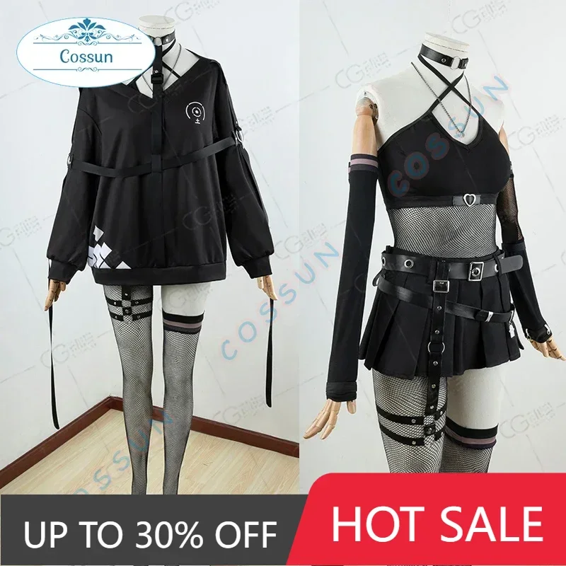 

COSSUN [Customized] Vtuber Nijisanji Mika Melatika Cosplay Costume Halloween outfits Women New Suit Uniform