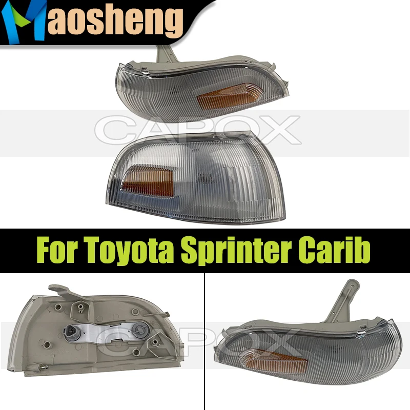 

1 пара передних угловых фонарей указателя поворота для Toyota Sprinter Carib AE100 Corolla AE92 1992 1993 1994 1995