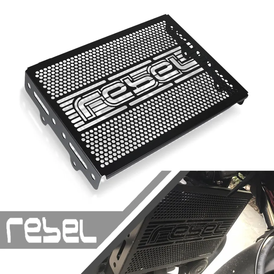 

For Honda REBEL CMX CM 500 300 2017 2018 2019 2020 2021 2022 2023 Motorcycle Accessories Radiator Grille Guard Protector Cover