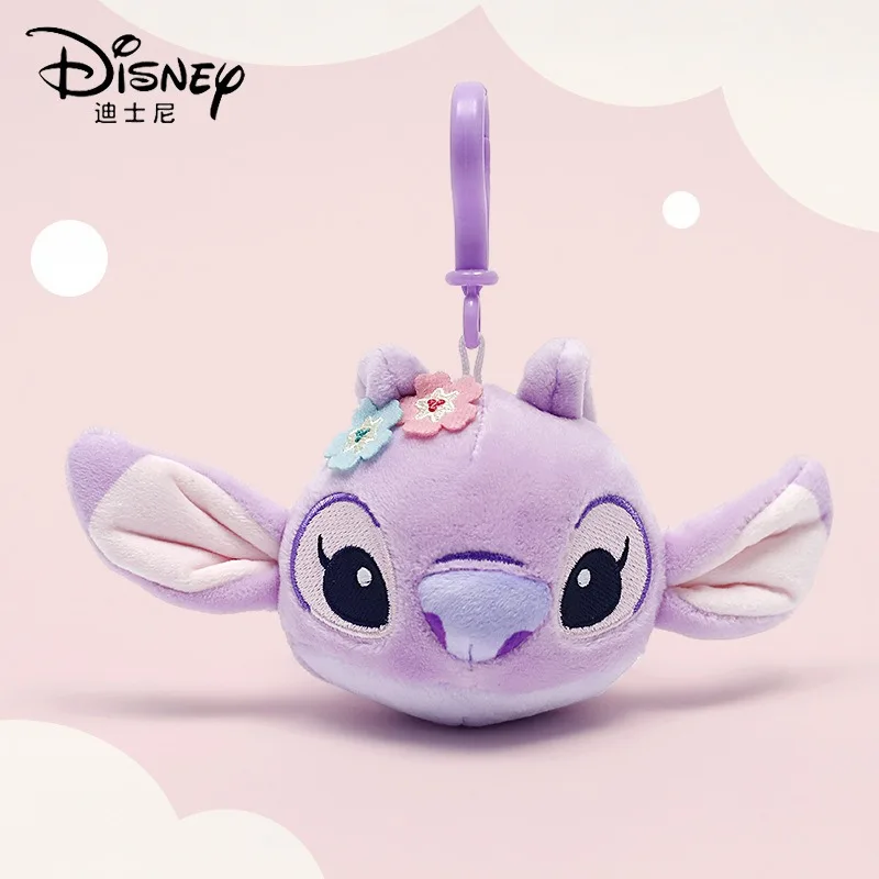 

100% Genuine Disney Stitch Scrump Angel Cartoon Blue Stitch Plush Toy Authorized Doll Stich Cute Birthday Gift High Quality