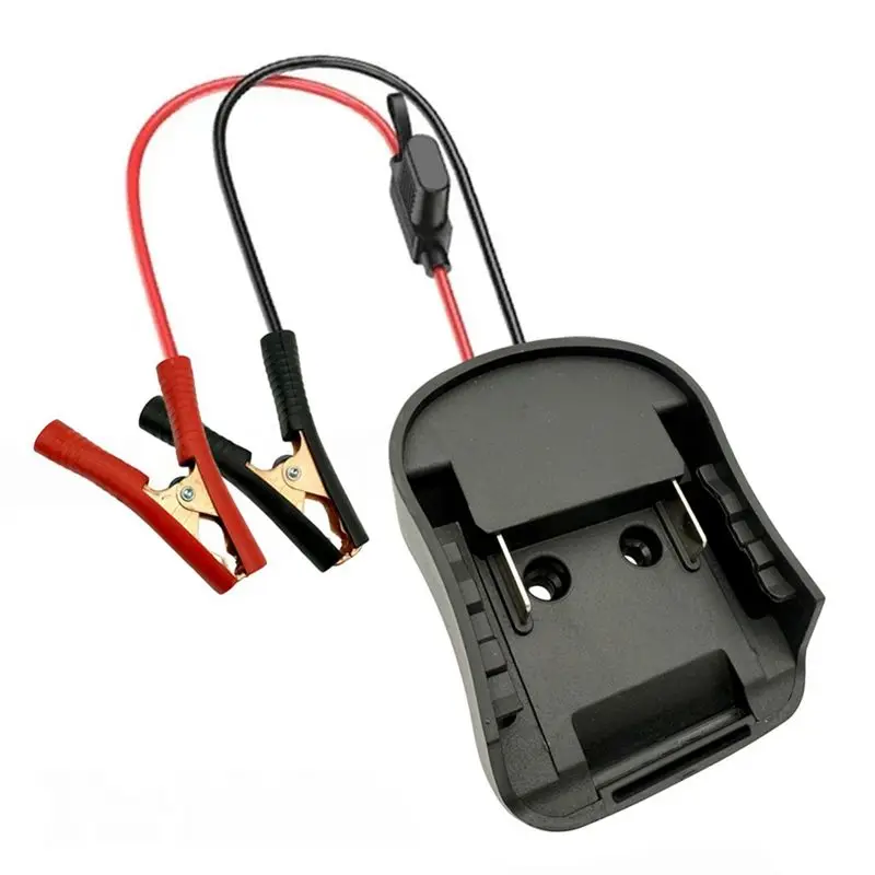 Car Emergency Power DIY Adapter Automotive 30A Fuse Igniter Jump Starter For 18V Li- Battery