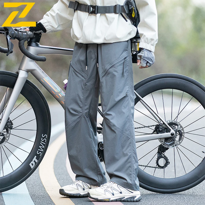 Branded Men's Cargo Pants 2025 New Autumn Wrinkle Resistant Water Repellent Trousers Mountain Rock Climbing Versatile Pants