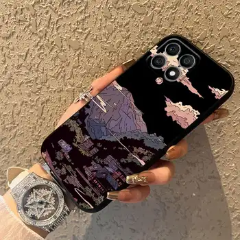 Měkký zadní kryt na telefon s motivem horské krajiny a anime pro Honor 90 Lite 8X X7 70 X8 X7a X9c X9 X9a 6 nejlepší prodej maska pro Honor 8X - №2