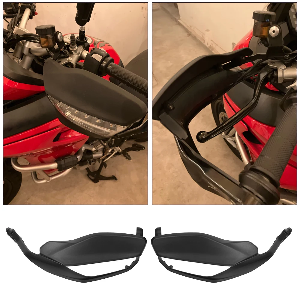 Para Ducati MULTISTRADA MTS 950 1200 1260 MTS950 MTS1200 MTS1260: Protector de Manillar para Motocicleta, Parabrisas, Protección para Manos, Piezas de Parabrisas
