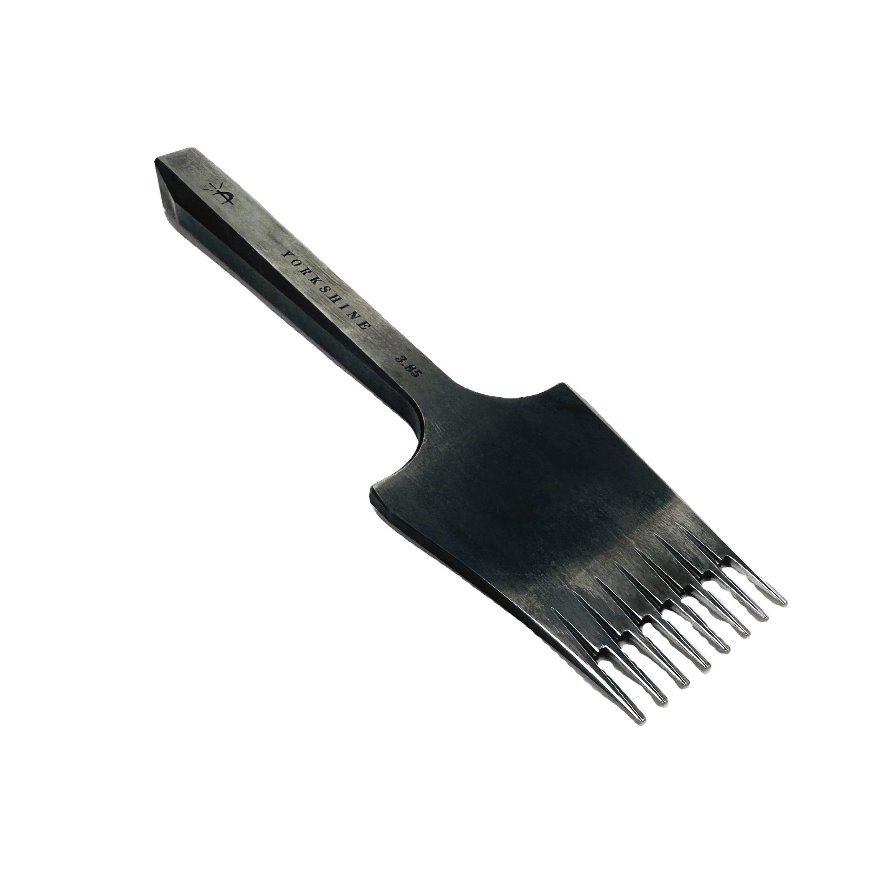 2.7/3 0/3.38/3.85mm High Quality French Leather Shredded Black SKD11 Die Steel Rust Proof Leather Tools