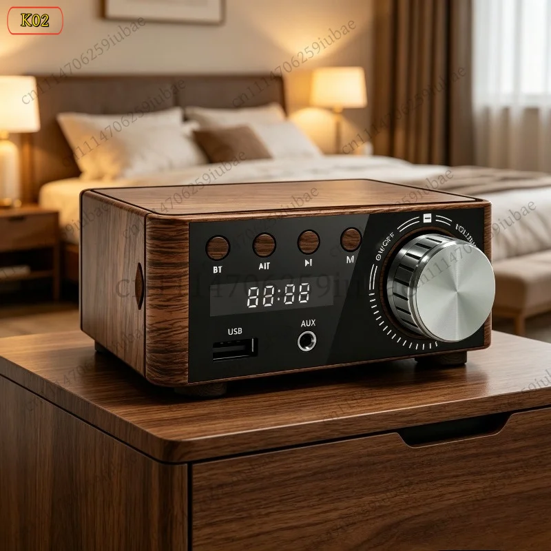 M Bluetooth Digital Power Amplifier Class-D Mini Hi-Fi Audio Speaker MP3 Lossless Player