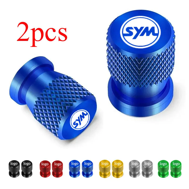 

2pcs Car Wheel Tire Parts Valve Stem Caps Cover Airdust For SYM Maxsym 400I 600I TL500 TL508 Jetx Jet X 125 150 Fiddle 2 3 4