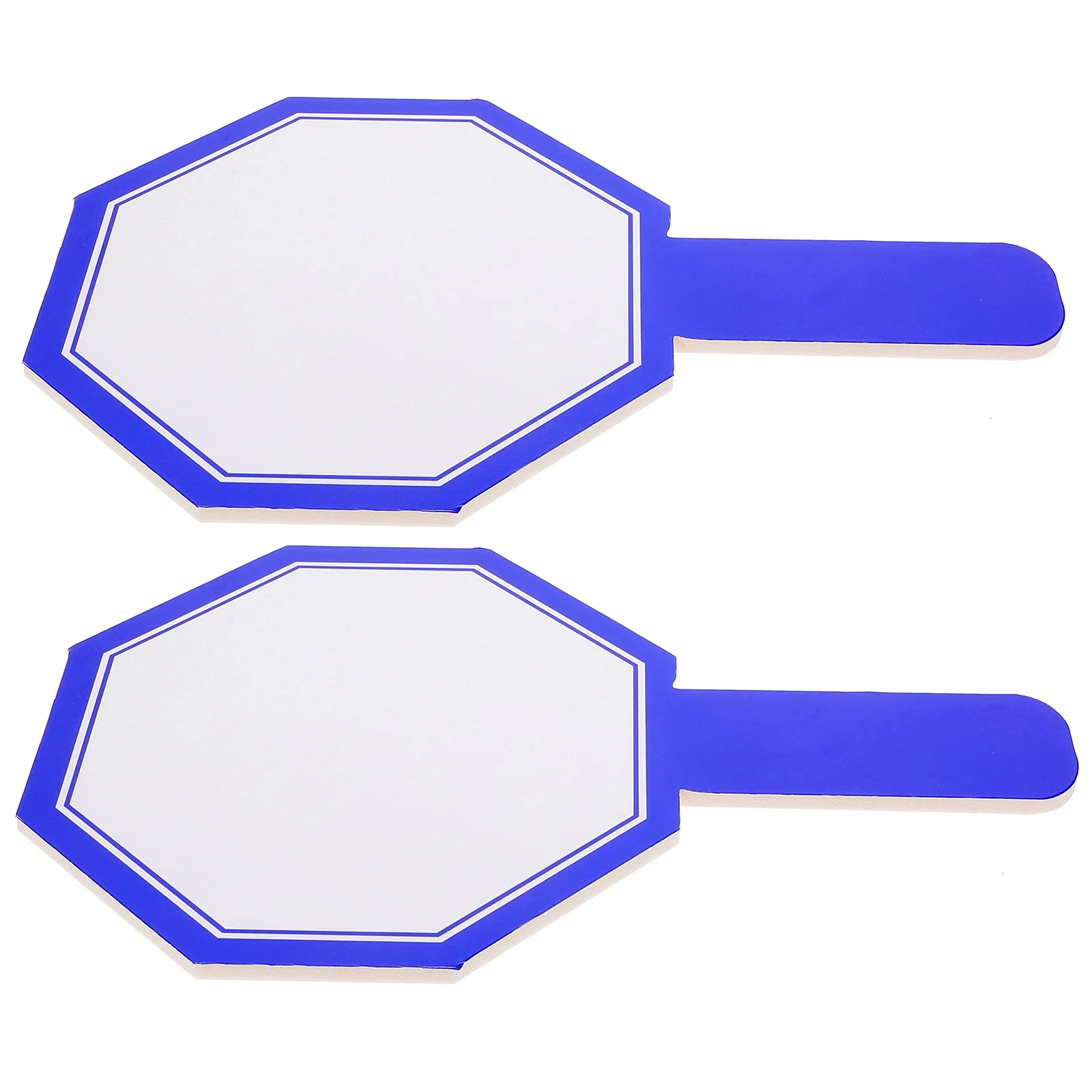 

2Pcs Dry Erase Paddles Handheld Mini White Boards Classroom Answer Voting Boards for Students Dry Erase Paddles with Handle