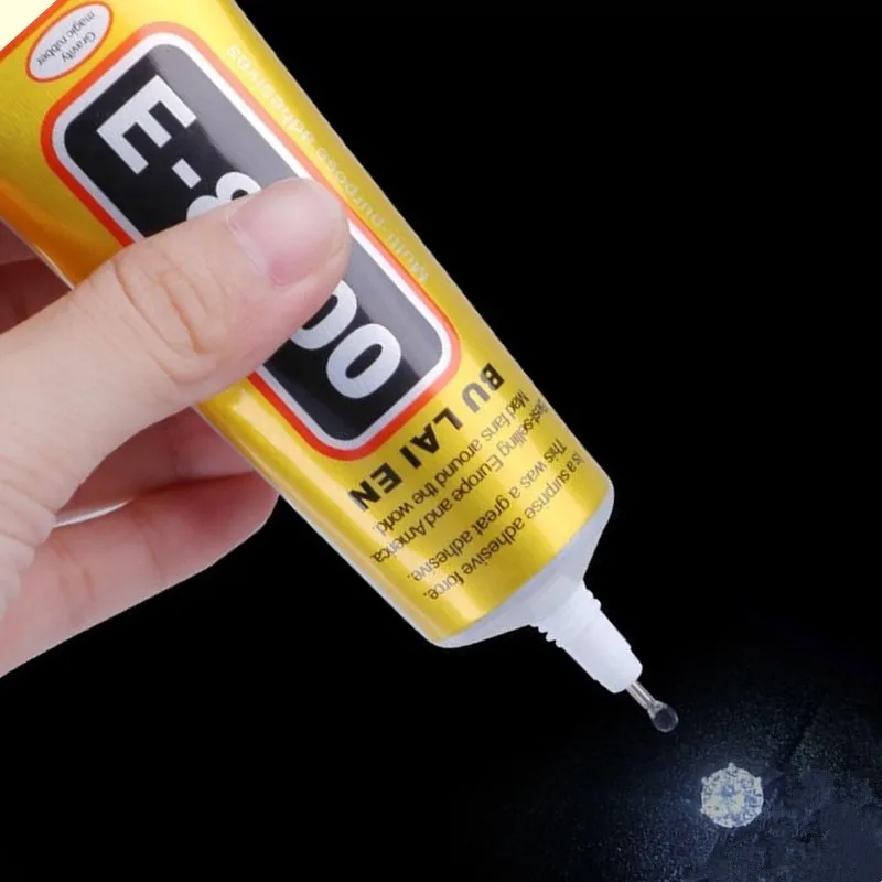 E8000 110ml Multipurpose Super Liquid Glue DIY Rhinestone Jewelry Crafts DIY Phone Screen Glass Repair Adhesive Nail Gel Tool