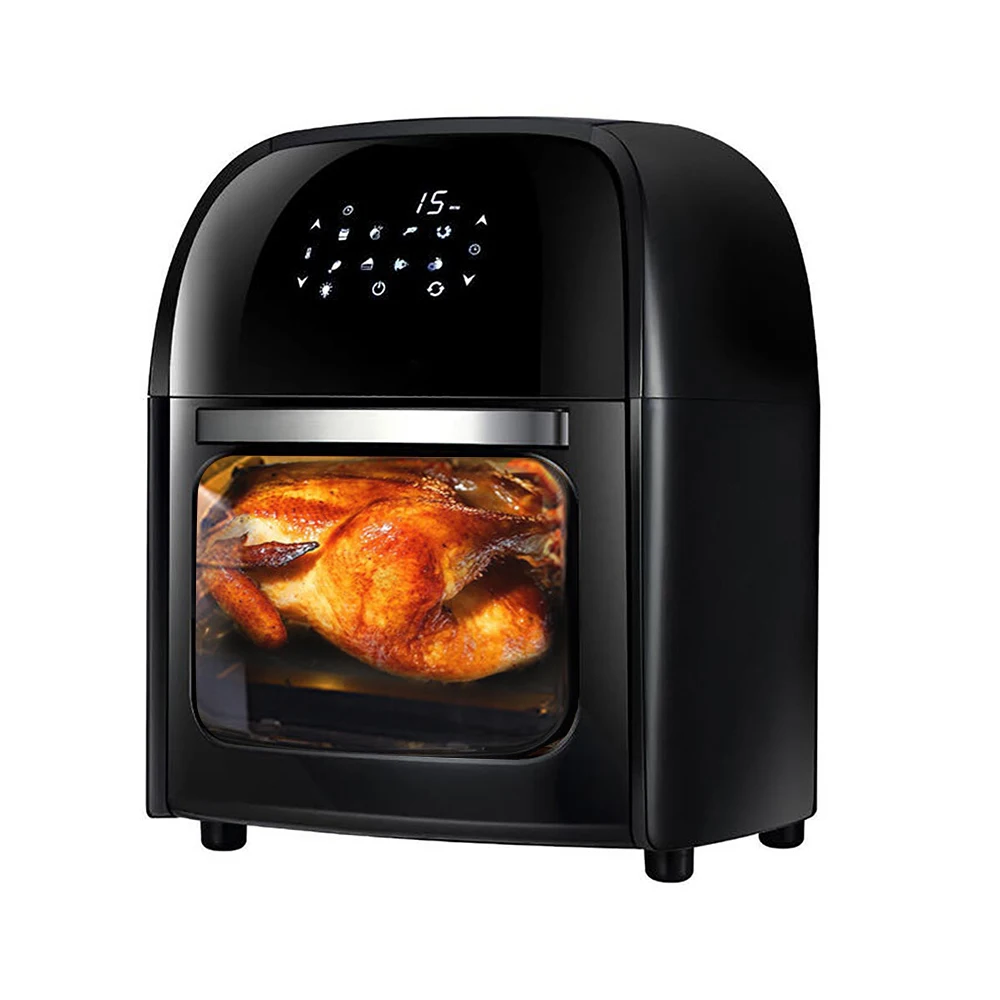 New Model House hold Electric Digital Smart 12l Single Basket Air Fryers with Visible Window view 5