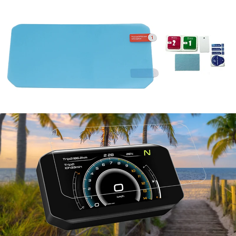 Fit For CFMOTO 450SR Motorcycle Cluster Scratch Screen Protection Film SR450 450 SR 2023 2024 Dashboard Screen Protector