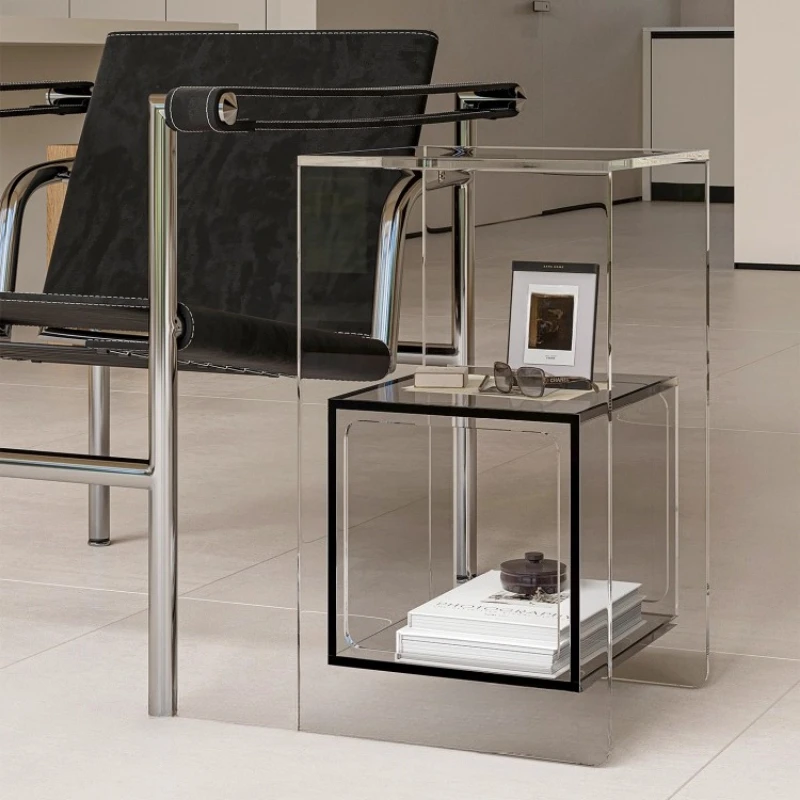 

Прикроватная тумбочка Спальня Кафе Столы Боковой уголок Современный журнальный столик Кафе Стол Гостиная Акриловая мебель для кафе Salontafel MHKFZ