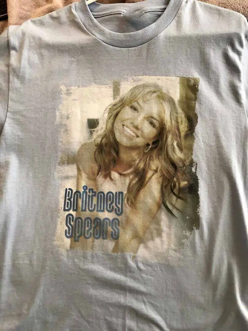 BRITNEY SPEARS RARE OOPS I DID IT AGAIN T Shirt Light Blue S 5XL LI909