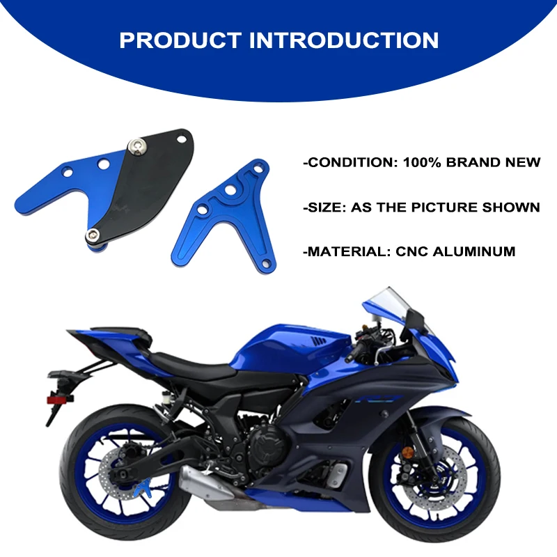 Motorcycle Swingarm Spools Slider Stand adjust Screws Accessories Fit For YAMAHA YZFR7 R7 YZF R7 R 7 2021 2022 2023