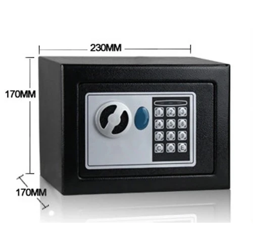 Digital Safe Box Safety Money Gun Electronic Lock Safe Fireproof Safes for Home Strongbox Small Cash Security Lockable Storage