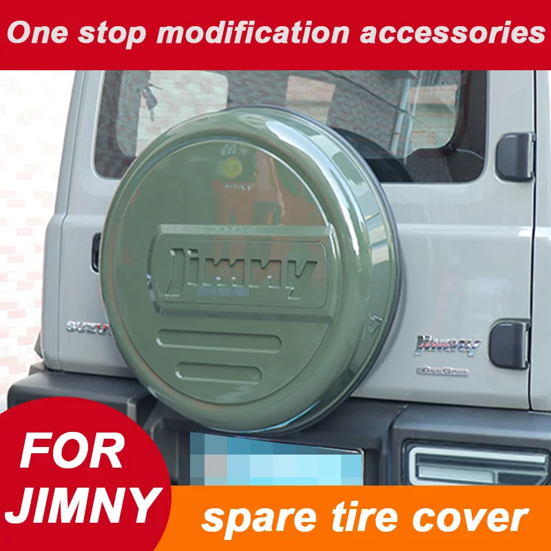 

Чехол на запасное колесо для Suzuki Jimny JB64 Sierra JB74W 2019 2025, высококачественный чехол на запасное колесо, черепаховый корпус, внешние аксессуары ﻿