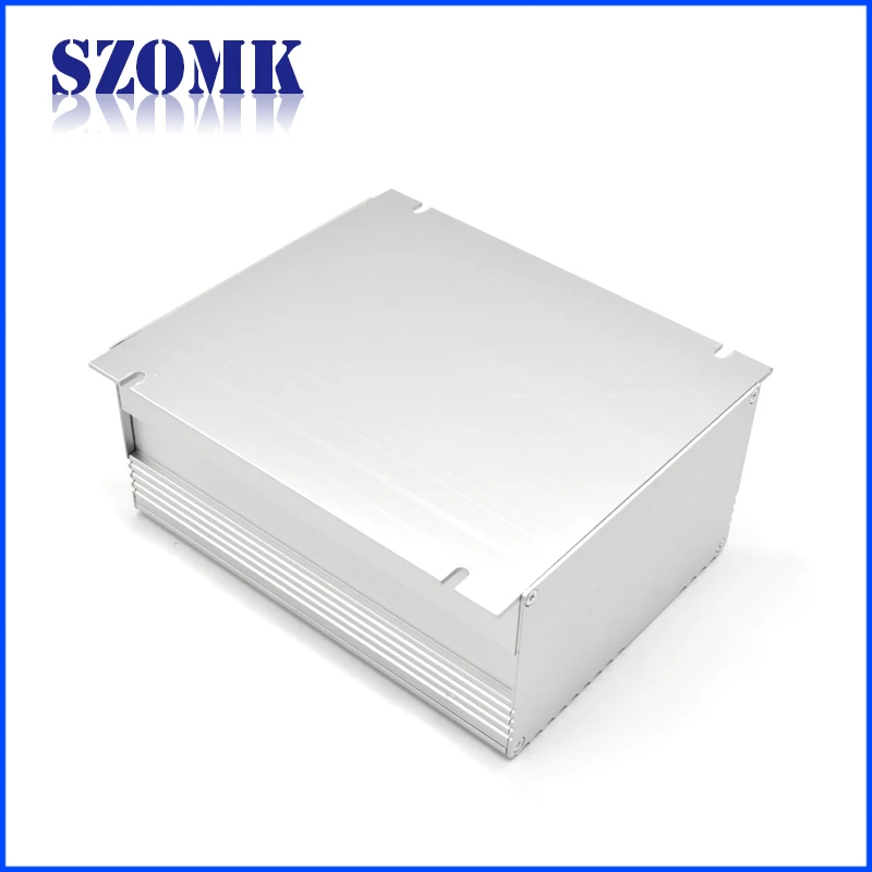 Wall Mount Aluminum Extrusion PCB Enclosure Extruded Electronic Box Aluminum Casing PCB Housing for Project 28x104x95mm