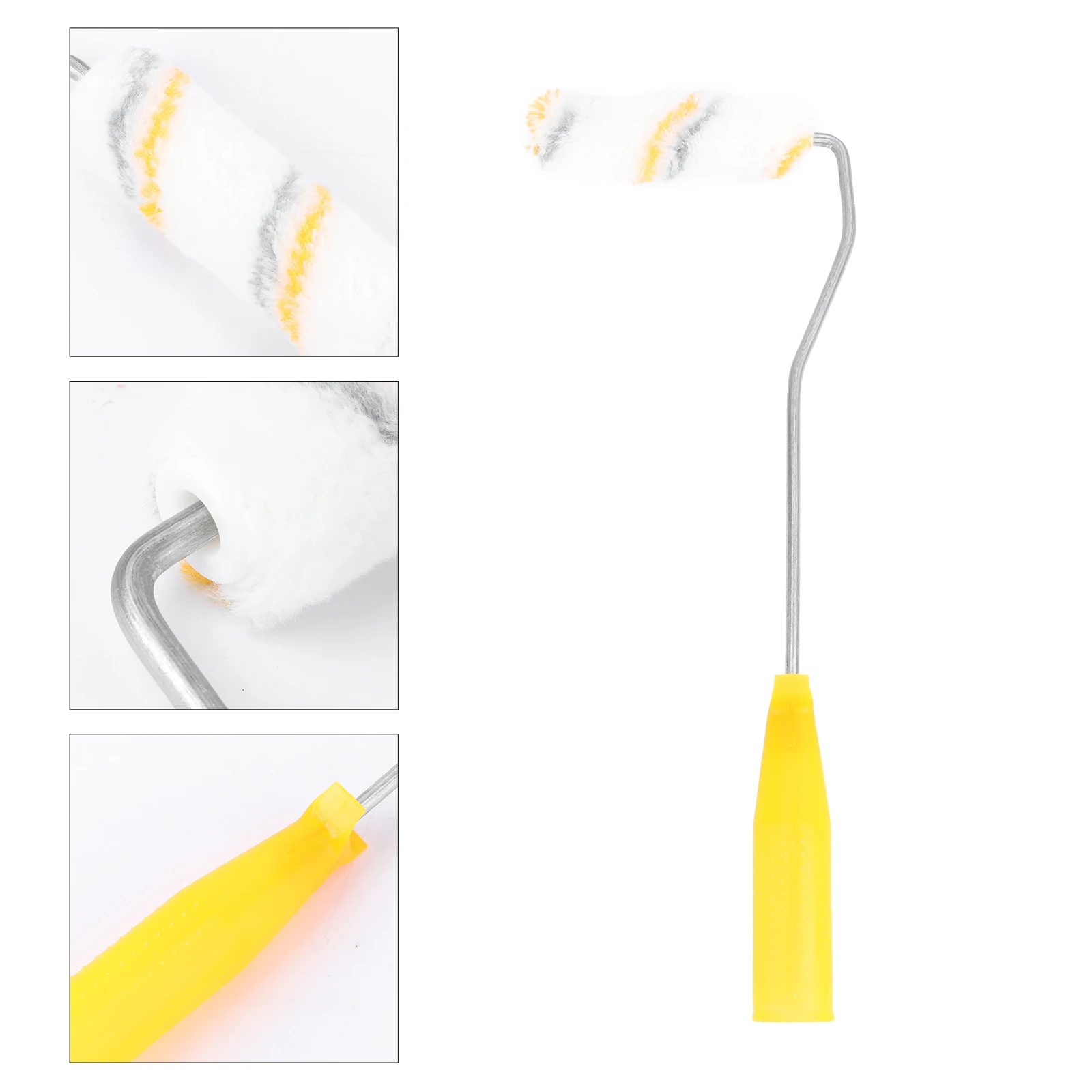 

1 Set of 21PCS Little Finger Paint Rollers Mini Roller Brush Hot Melt Roller Brush Coating Decorators Brush Wall Painting Tools