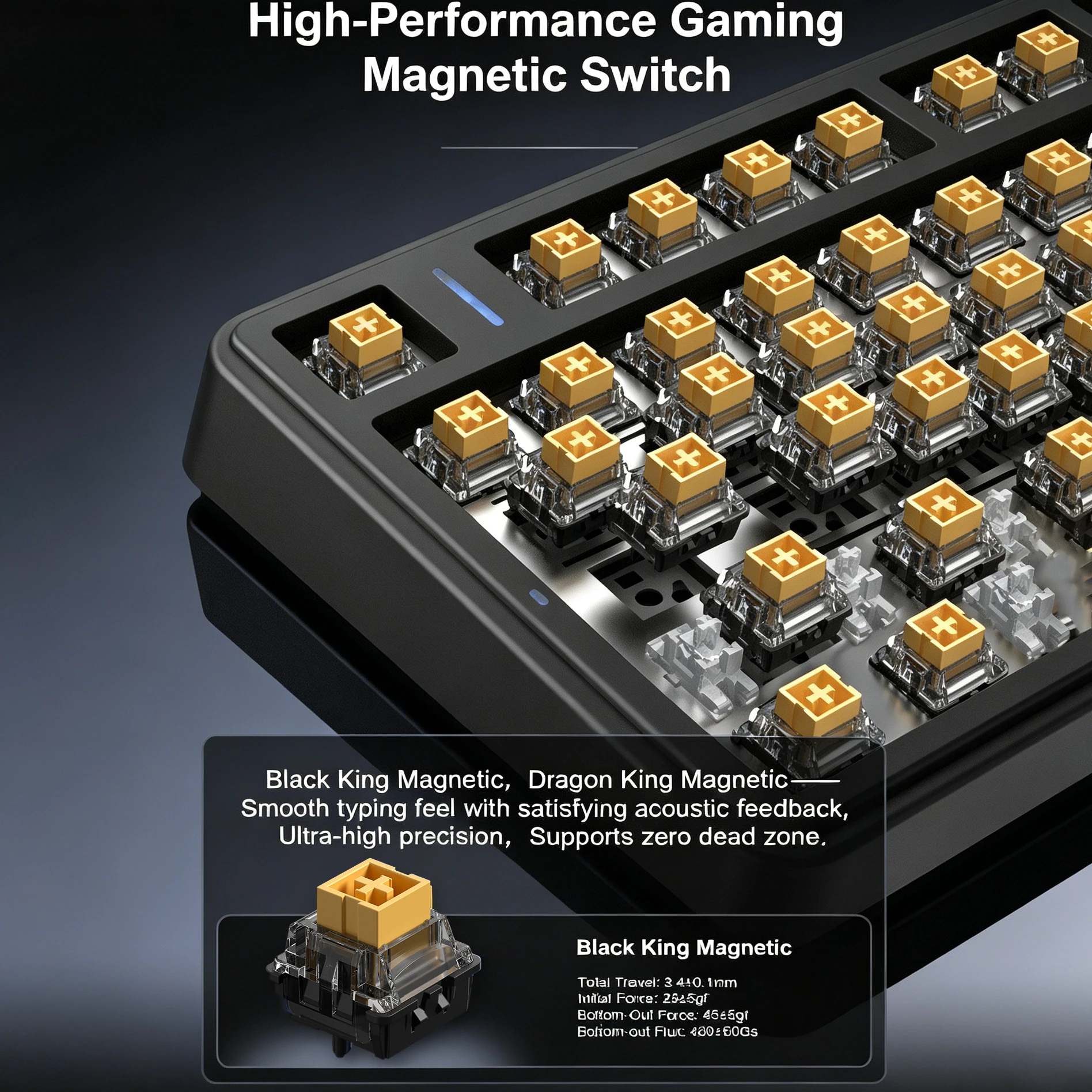 AULA F75 HE 75% Mechanical Key - Gaming Keyboard Type C 评论和价格