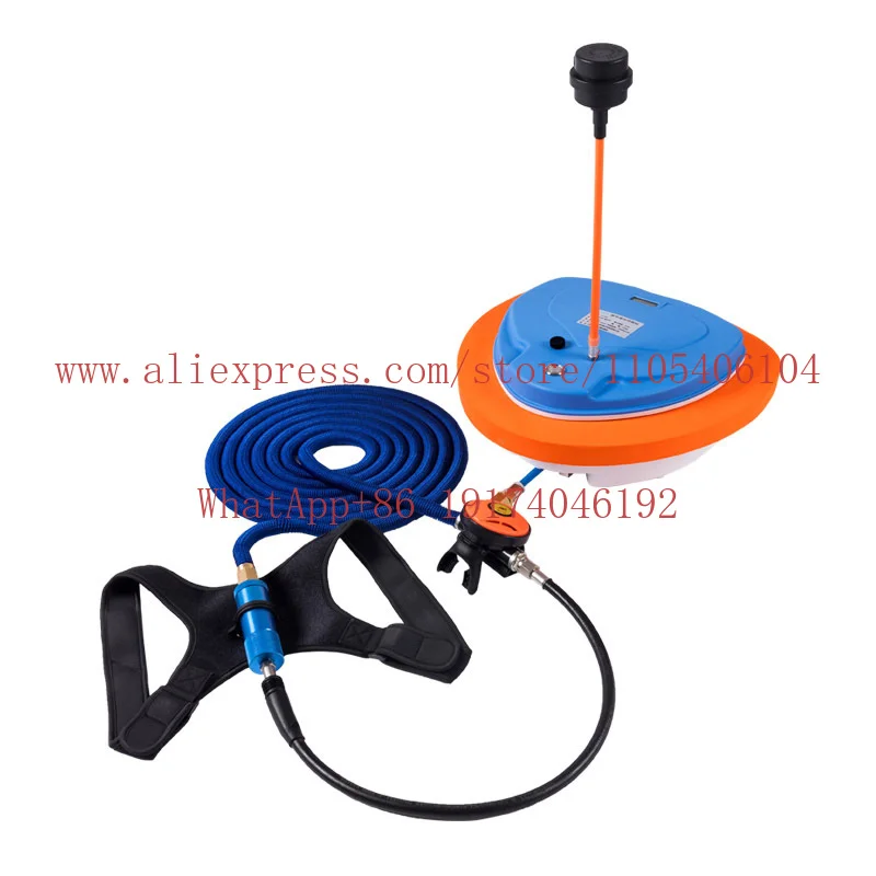 Diving Snorkel Equipment Trap Mobile Ventilator Support Deepest To10M Time 2.7-5H Underwater Snorkel Winter Ice Diving Z270/Z500