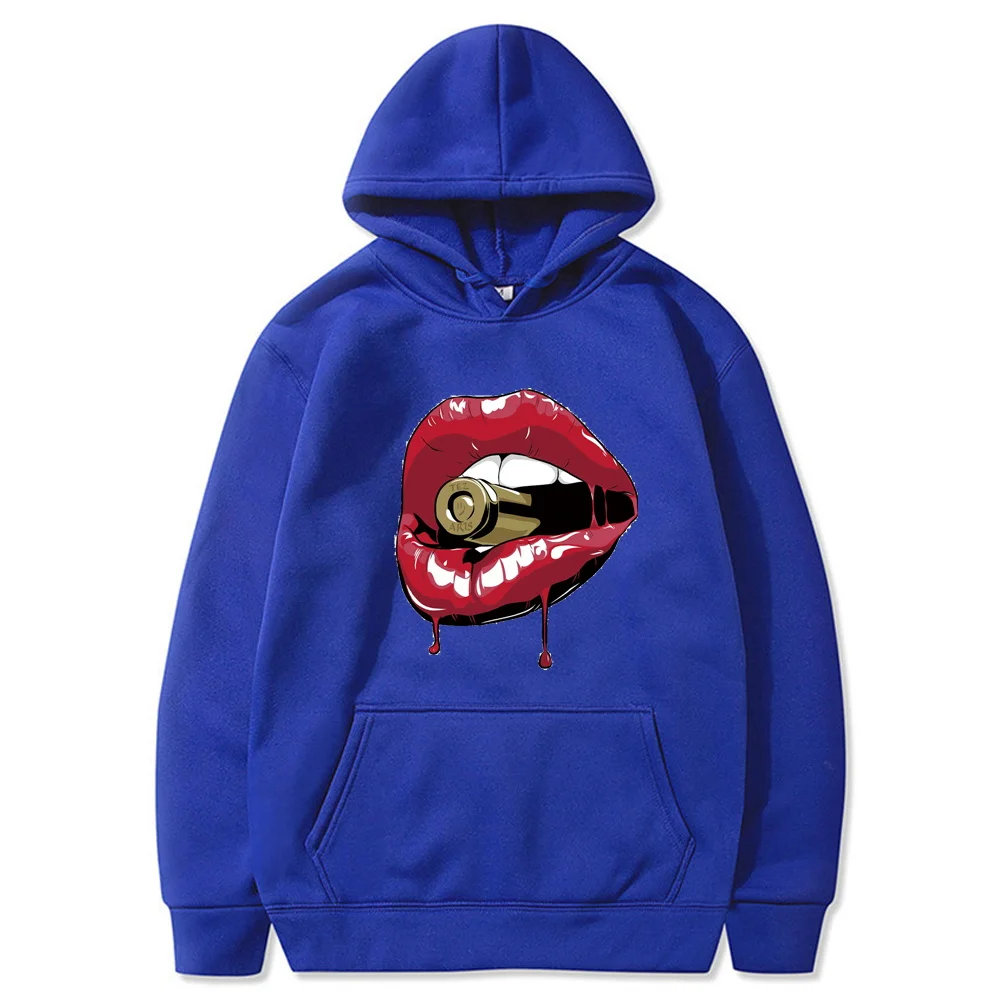 Homem/mulher hoodies manga comprida casual boca impressão moletom primavera hip hop pulôver esportes topo com capuz camisolas streetwear