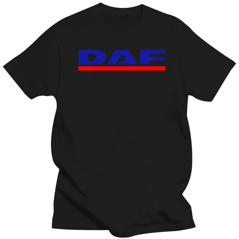 Daf T-Shirt Truck Driver Enthusiast  Brand Clothing Casual Print T-Shirt Harajuku Short Sleeve Men Top Create Your Own Shirt