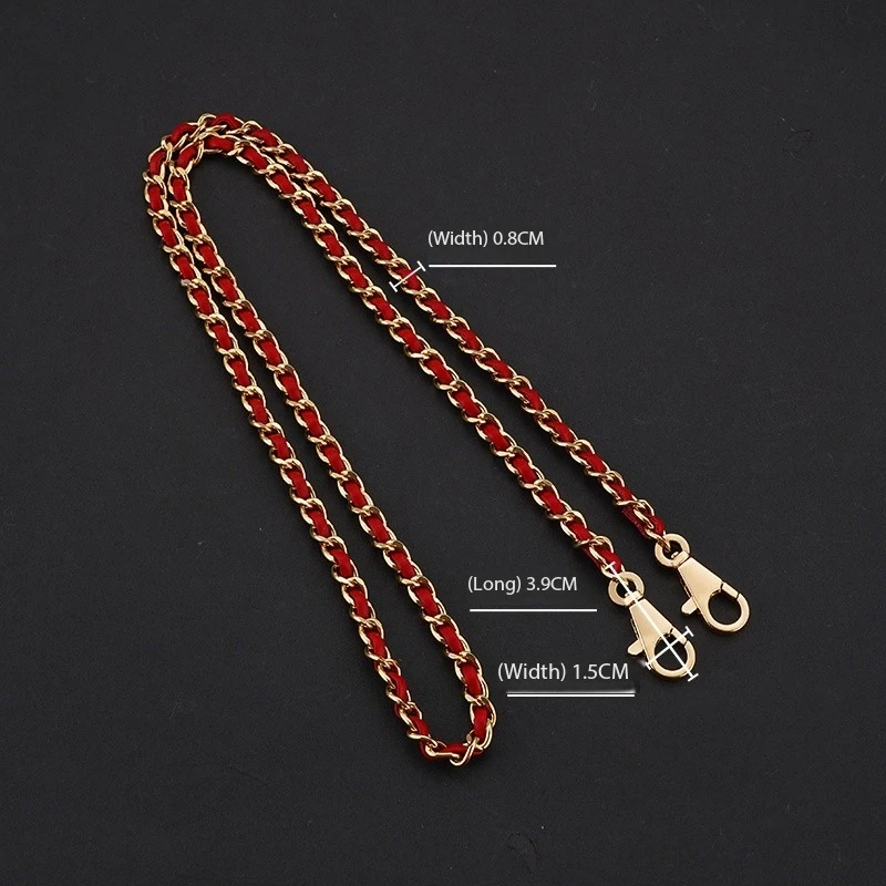 Xiaoxiangfeng bag chain replacement crossbody bag shoulder strap leather metal small bag chain accessories