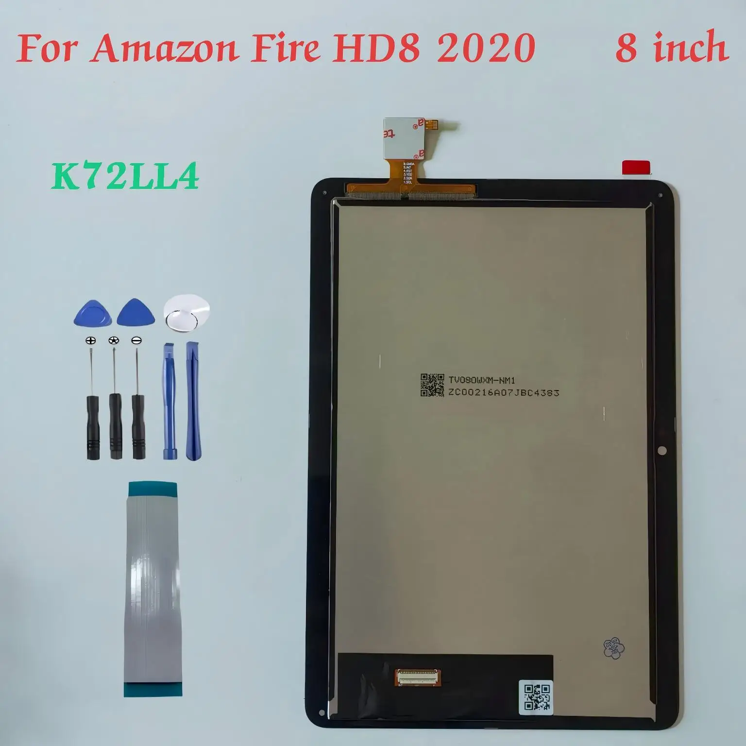 

Дисплейный модуль (LCD) с тачскрином для Amazon Fire HD8 HD 8 HD8 Plus HD8+ 2020 10-го поколения K72LL4