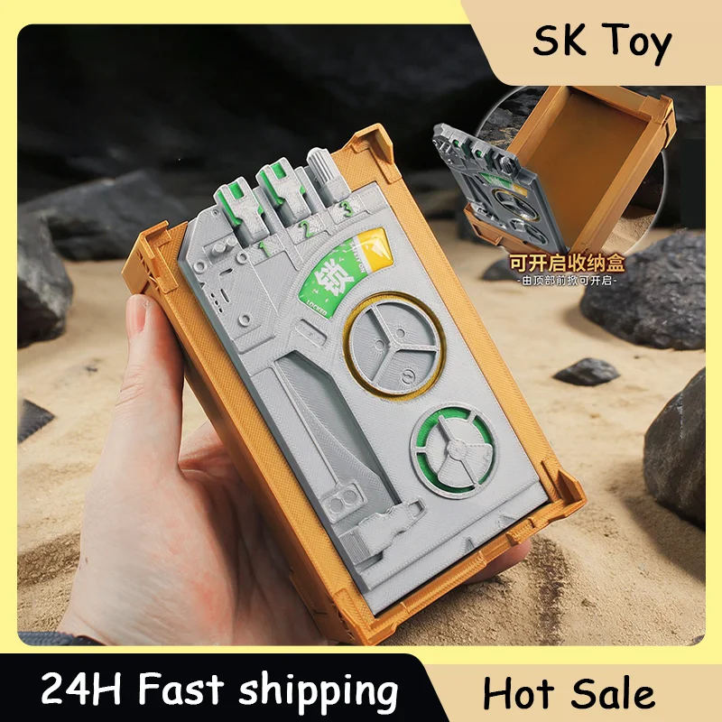 

3D-14cm Delta Force Game Props Celestial Sentinel Magnetic Suction C4 Storage Box, Gift Box, Figure Ornament Collections