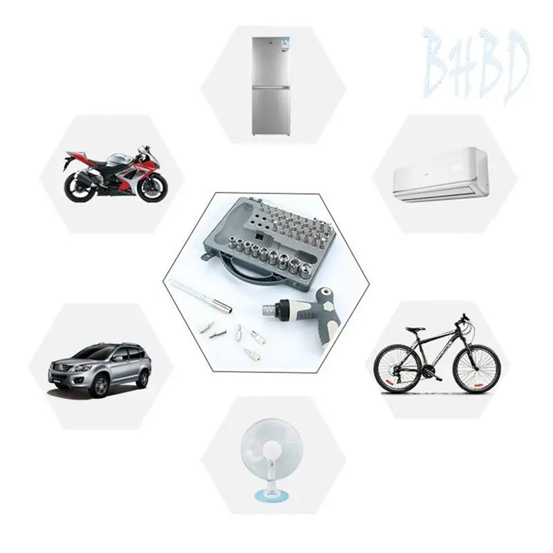 

BHBD-1Set Eleven-Character Vanadium Steel Ratchet Dual-Purpose Screwdriver Set Sleeve Screwdriver Screwdriver Set