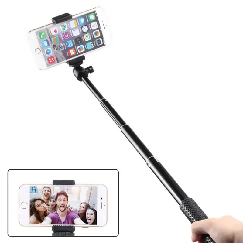 Handheld Telescopic Selfie Stick 48cm Adjustable Portable Waterproof Lightweight For 10 9 8 7 6 5 4 3 Elescoping Pole