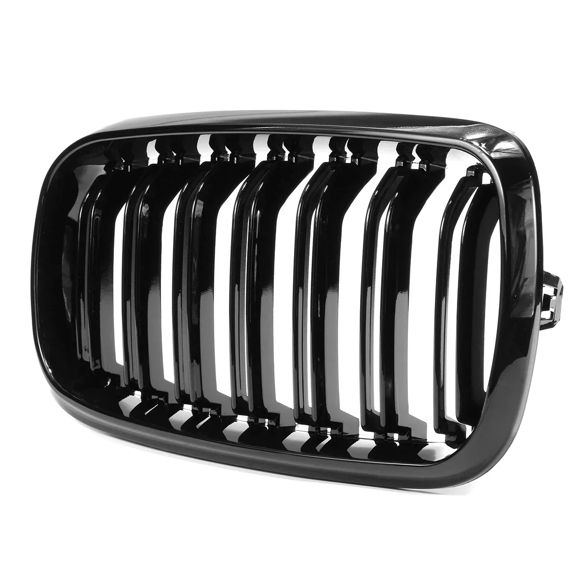 Glossy Black Racing Grills For BMW X5 F15 X6 F16 X5M F85 X6M F86 2014-2017 Car Grille Grill Front Kidney 51712334708 51712334710