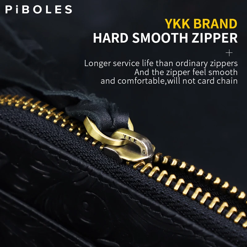 Men's Wallet Anti-NFC Credit Card Slot Coin Purse Genuine Leather Card Holder Soft Bag Money Bag For Male