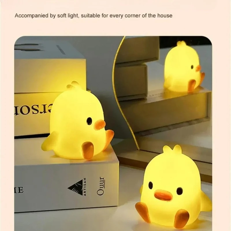 جديد الكرتون لطيف الفينيل ضوء الليل الإبداعية غرفة نوم أباجورة طاولة صغيرة مصباح السوق الليلي كشك هدية مصباح لتهيئة الجو