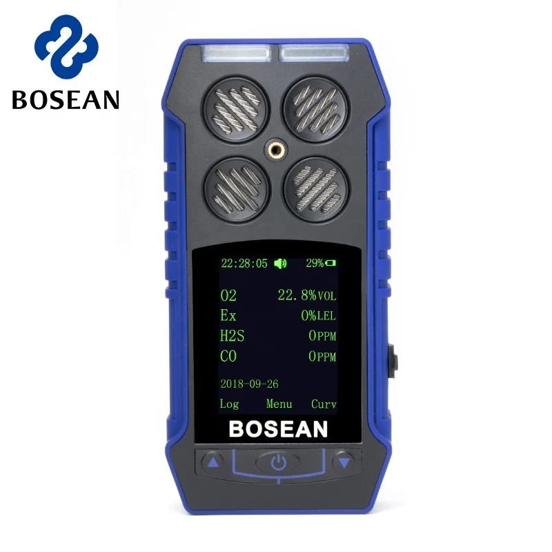 2023 hot selling Bosean 4 in 1 gas  portable gas leak detector