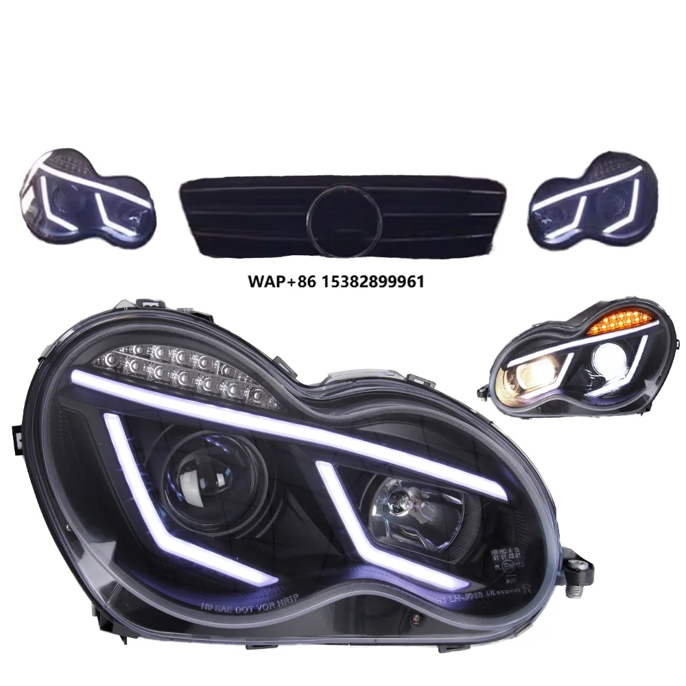 

Suitable for the New LED Headlights of Mercedes Benz C-Class W203 From 2000 to 2006