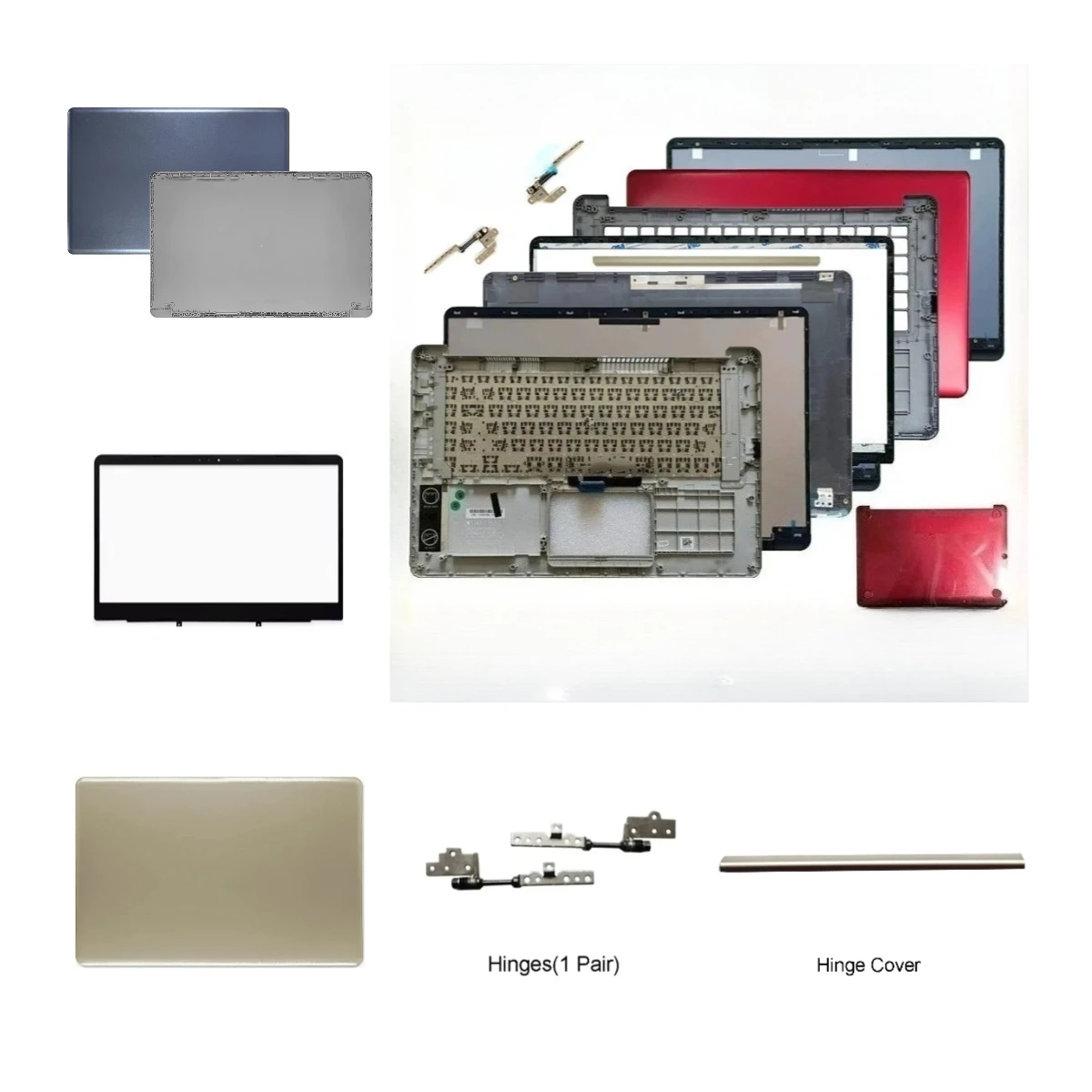 Suitable for X510U A510U S510U F510U S5100U laptop LCD screen top cover, screen frame, palm rest bottom shell ABCD Cover