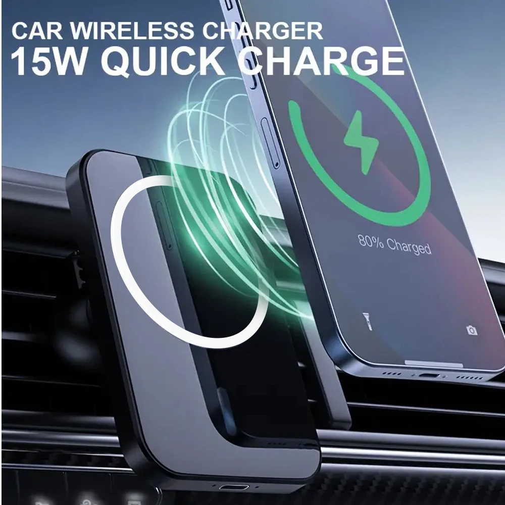 15W Magnetic Car Wi…