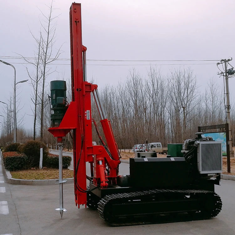 Hydraulic Diesel Engine Diesel Hammer Pile Driver Machine Manual Post Pile Driver