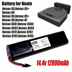 Original 14.4V 12800mAh Li ion Replacement Battery For Neato Botvac D3 D4 D5 D6 D7 945-0225/205-0011 Sweeping Robot